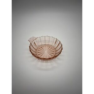 Vintage Hocking‎ Depression Glass 5" Dia. Berry Bowl "Fortune Pattern" 1936-1937